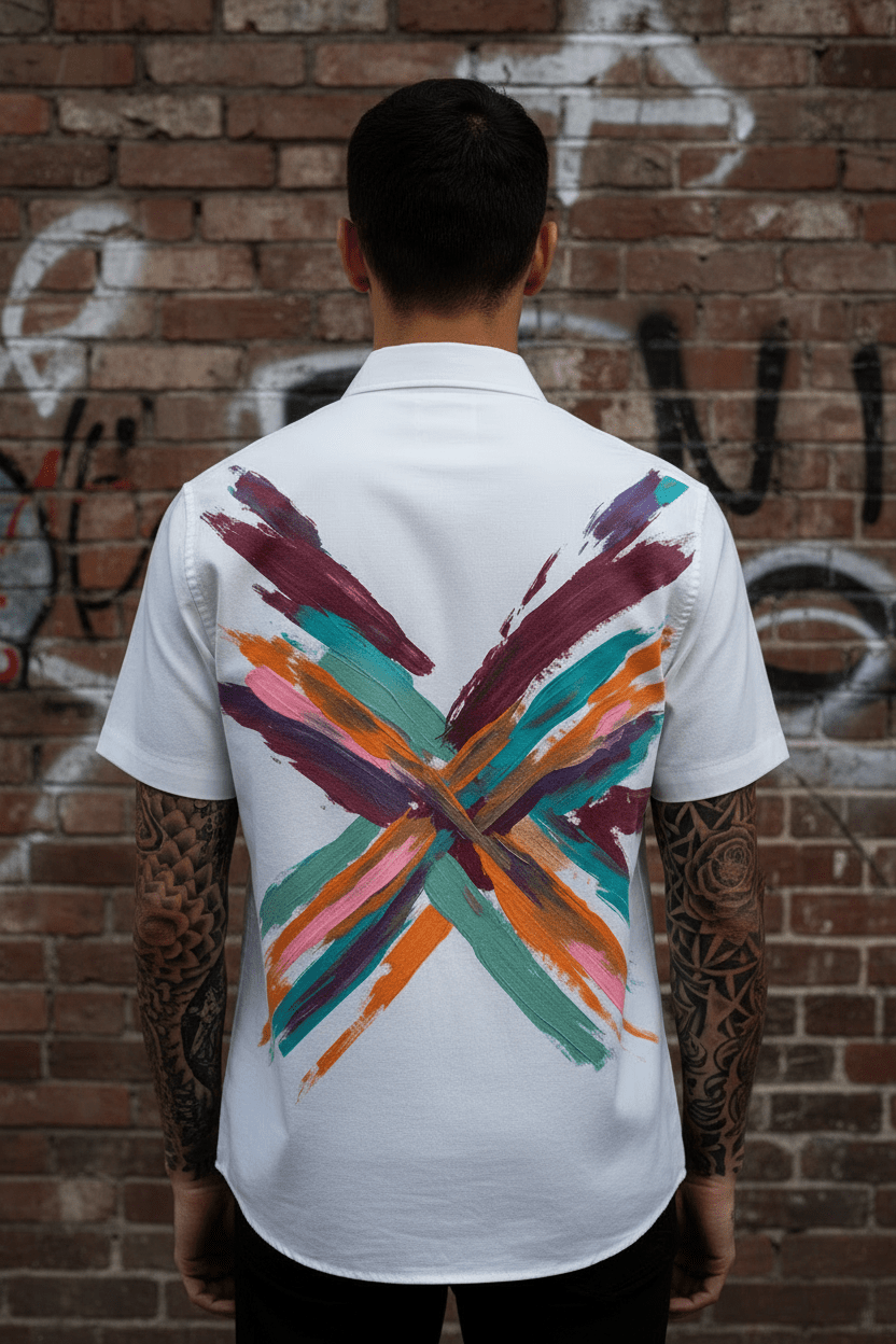 Camisa Cruce de Fuerzas - CRYPTIC NINE WEAR SHOP