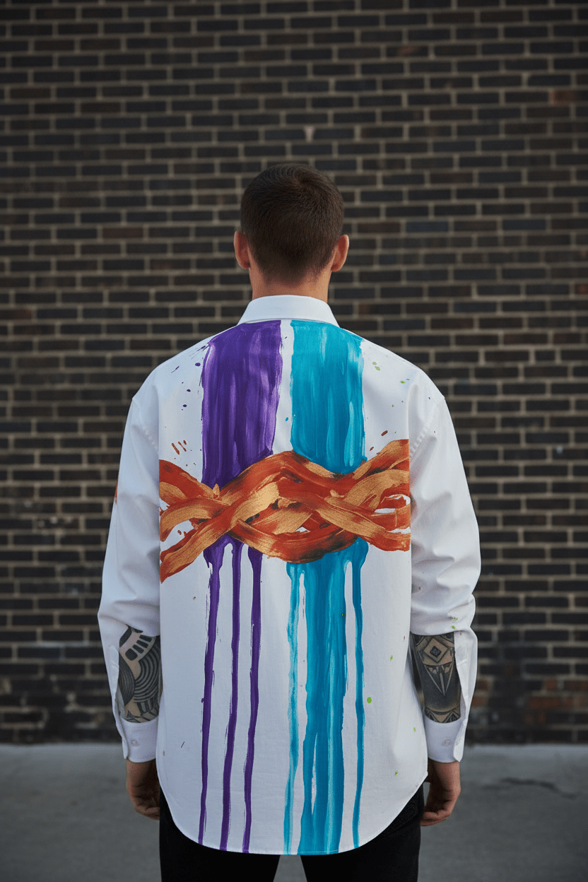 Camisa Cascada Interrumpida - CRYPTIC NINE WEAR SHOP