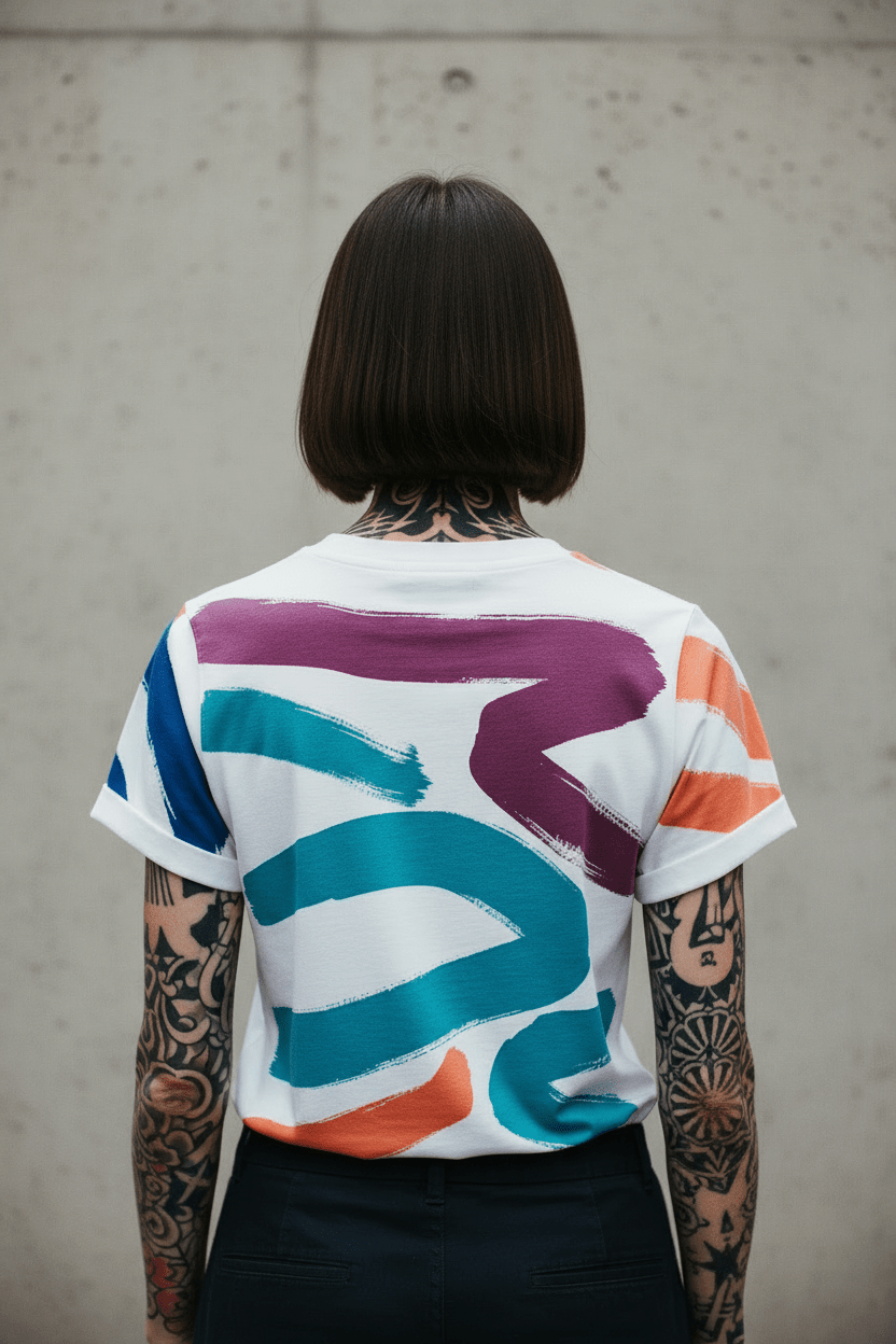Camiseta Abstrac - CRYPTIC NINE WEAR SHOP
