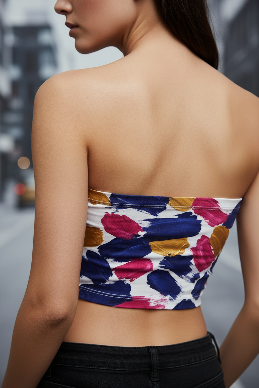Bandeau Tormenta Dorada Cryptic Nine — detalle pintura a mano