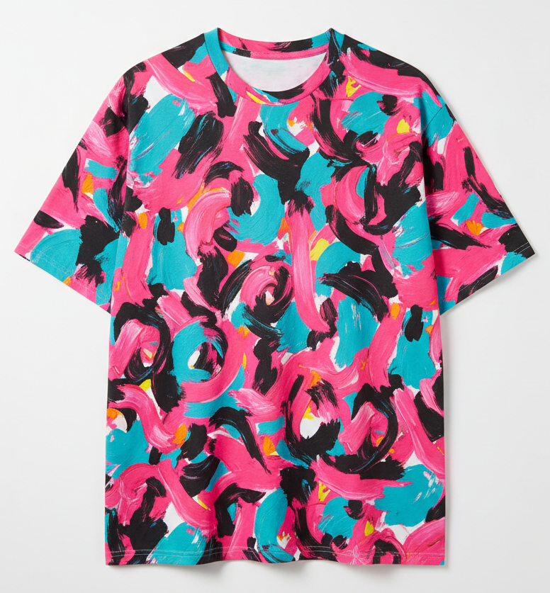 Camiseta Oversize Caos Urbano