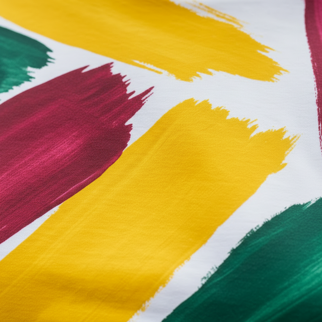 Crop Top Cuatro Estaciones Cryptic Nine — detalle pintura a mano