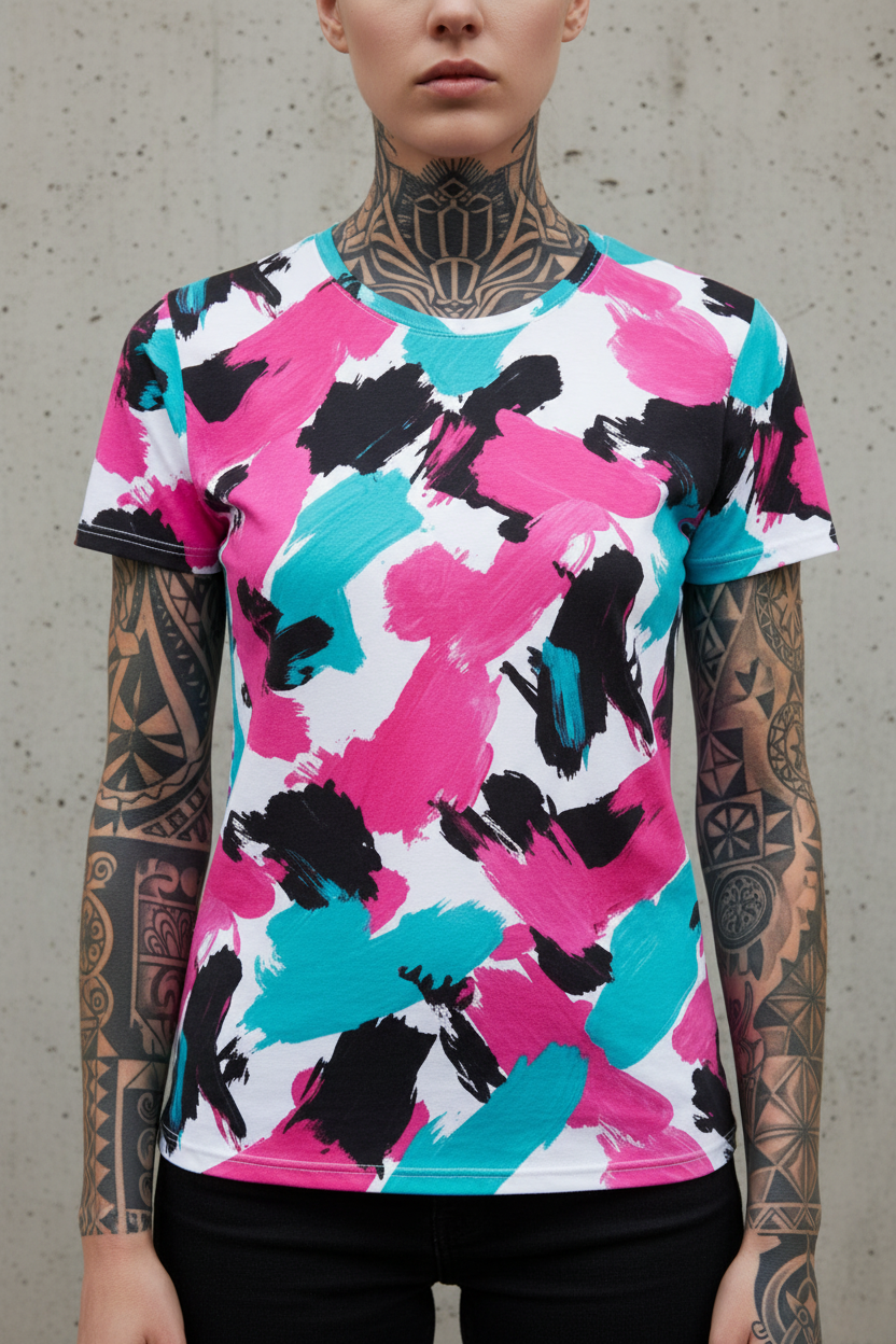 Camiseta Slim Filo Cromático