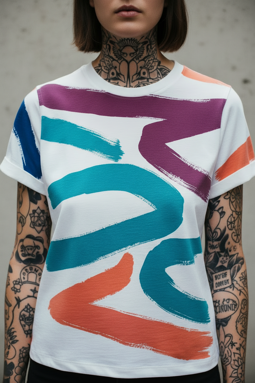 Abstract T-shirt