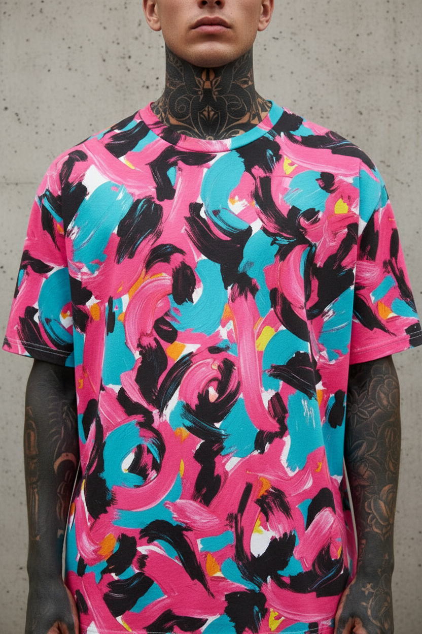 Camiseta Oversize Caos Urbano