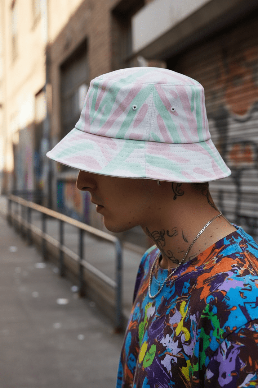 Bucket Hat Pastel - CRYPTIC NINE WEAR SHOP