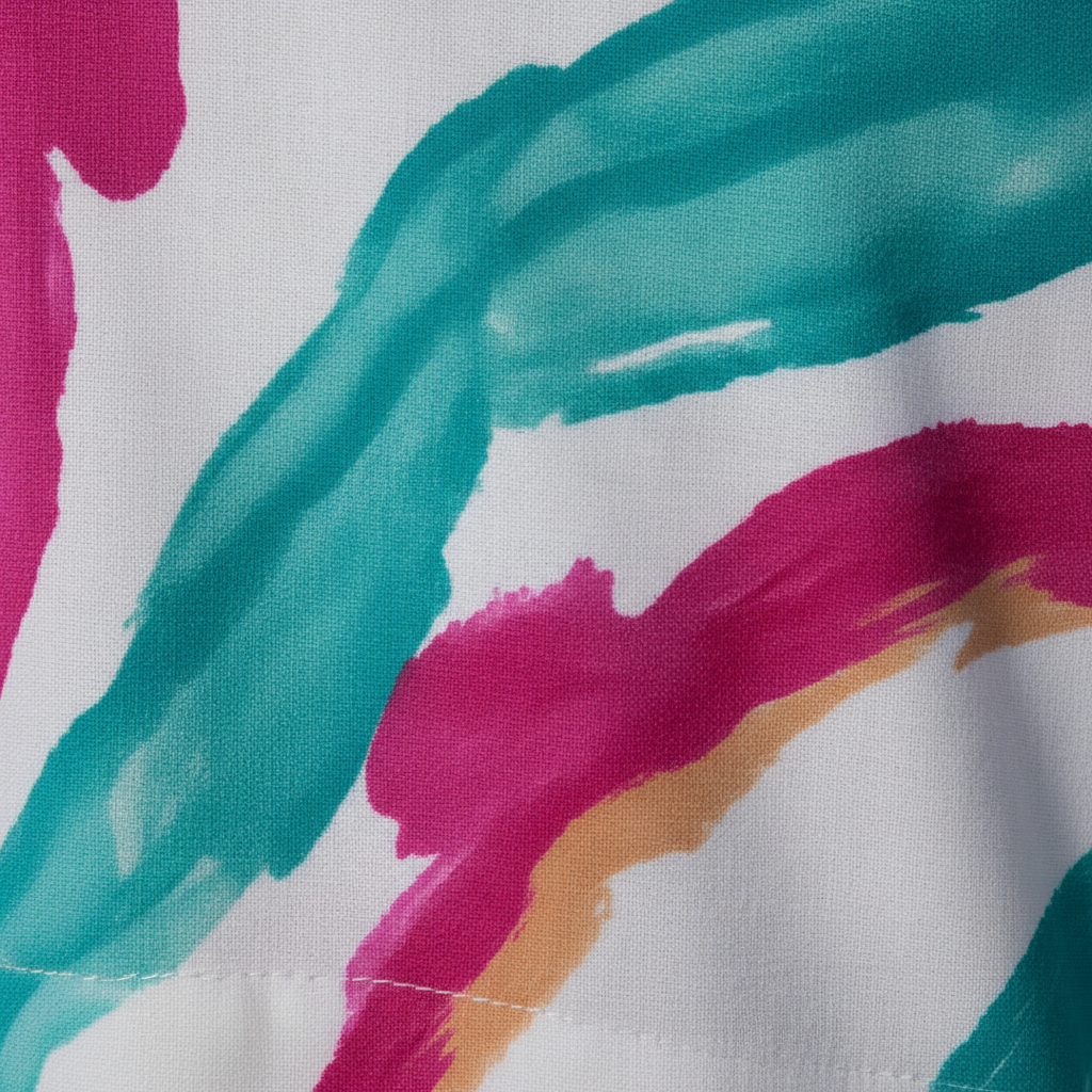 Conjunto Marea Viva pintado a mano - detalle macro pintura - Cryptic Nine