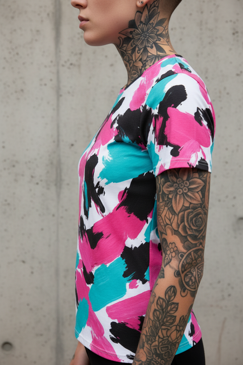 Camiseta Slim Filo Cromático