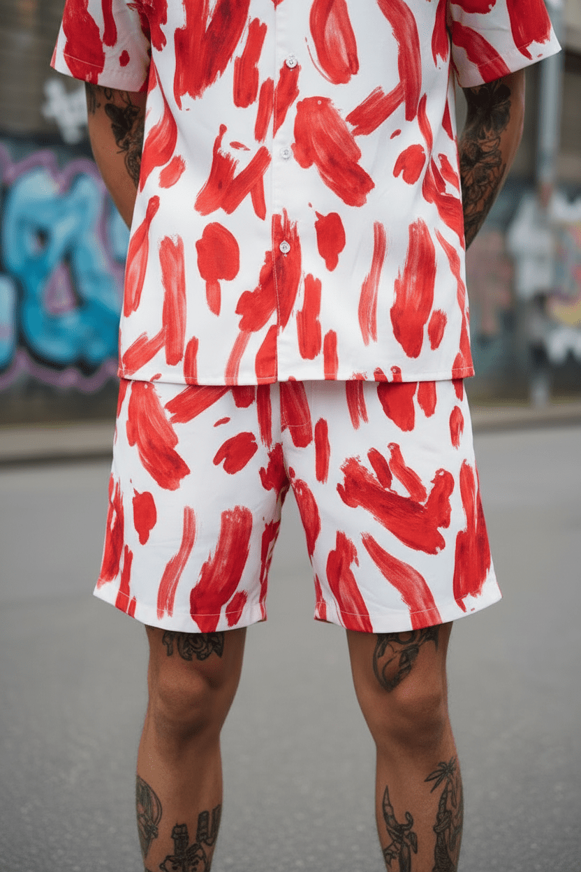 Conjunto Sangre Viva - CRYPTIC NINE WEAR SHOP