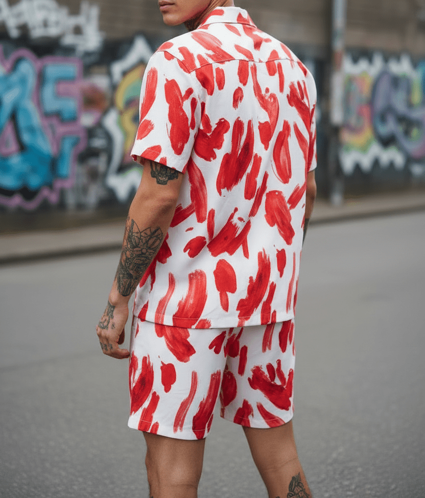 Conjunto Sangre Viva - CRYPTIC NINE WEAR SHOP