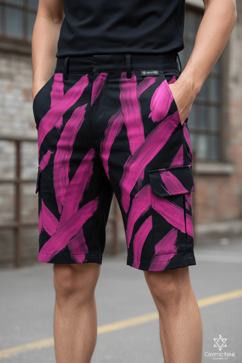 Cargo Fucsia Salvaje - CRYPTIC NINE WEAR SHOP