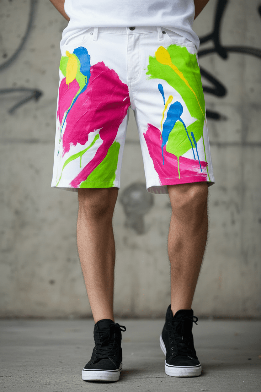 Bermuda Explosión Cromática - CRYPTIC NINE WEAR SHOP