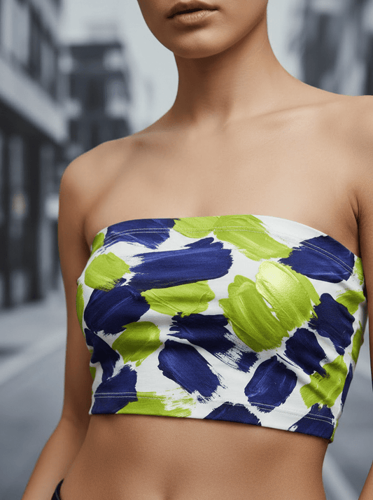 Bandeau Azul Lima - CRYPTIC NINE WEAR SHOP
