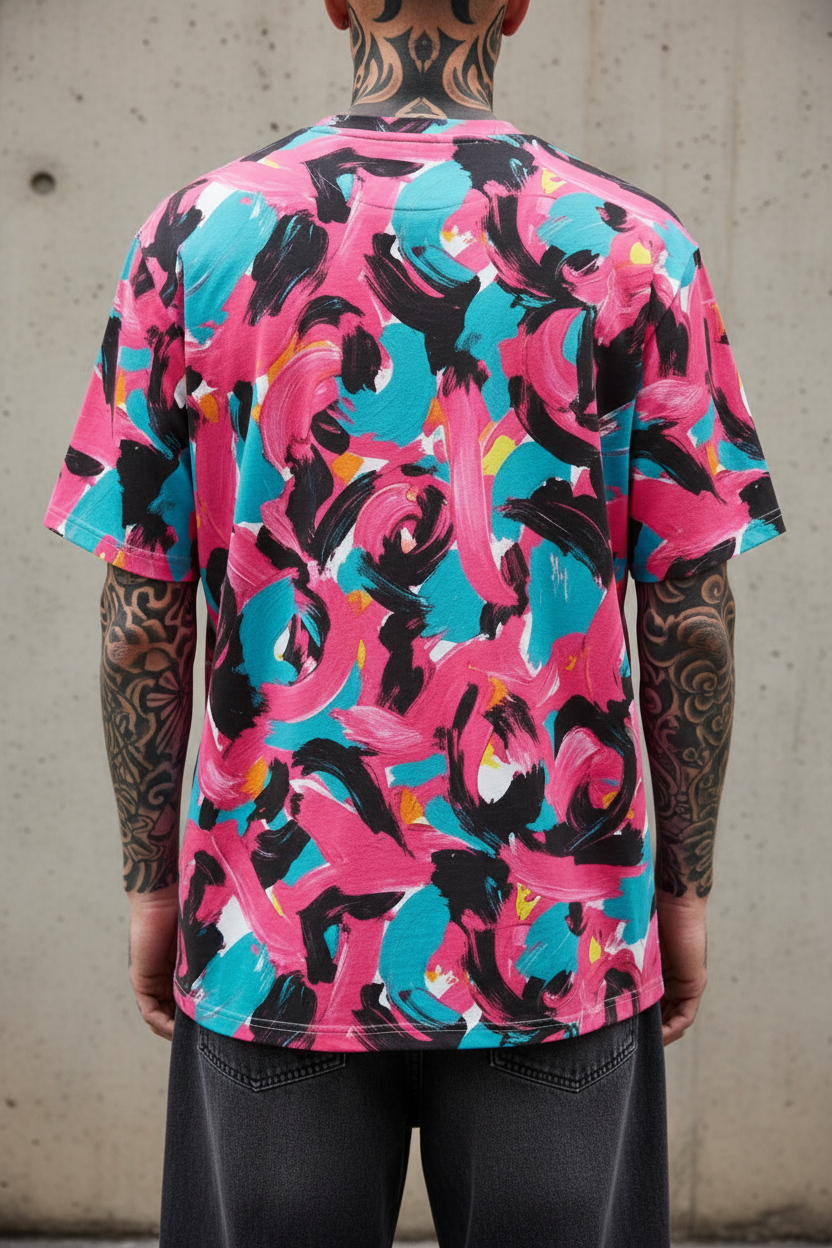 Camiseta Oversize Caos Urbano