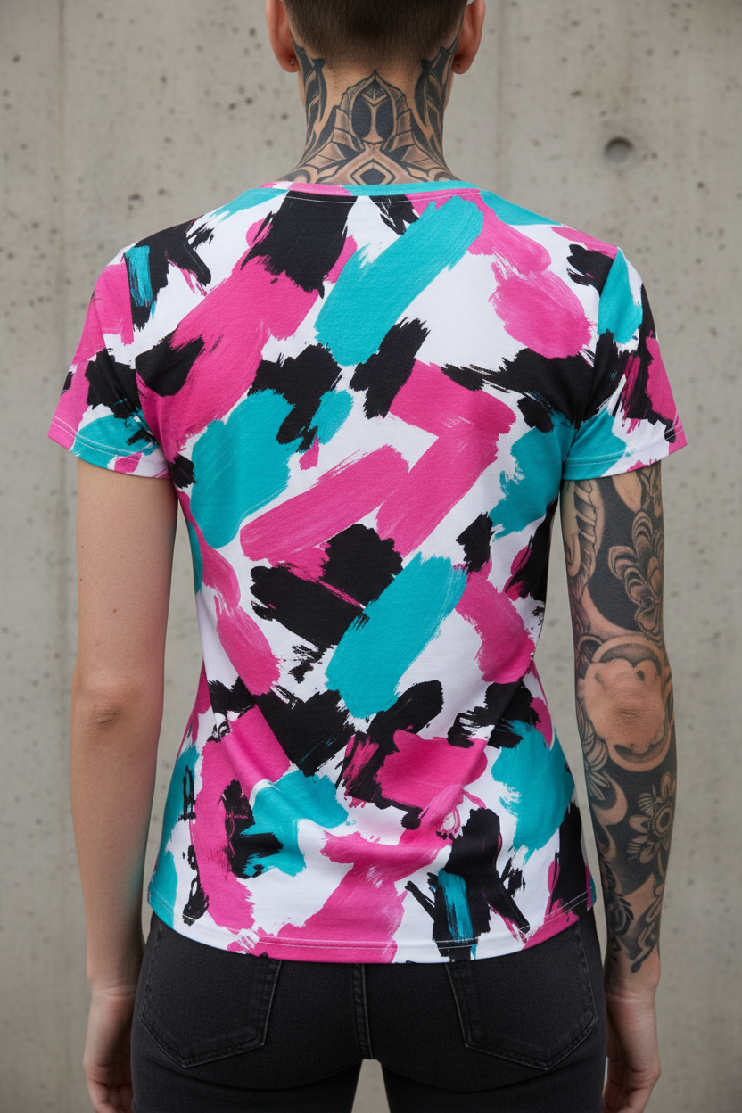 Camiseta Slim Filo Cromático