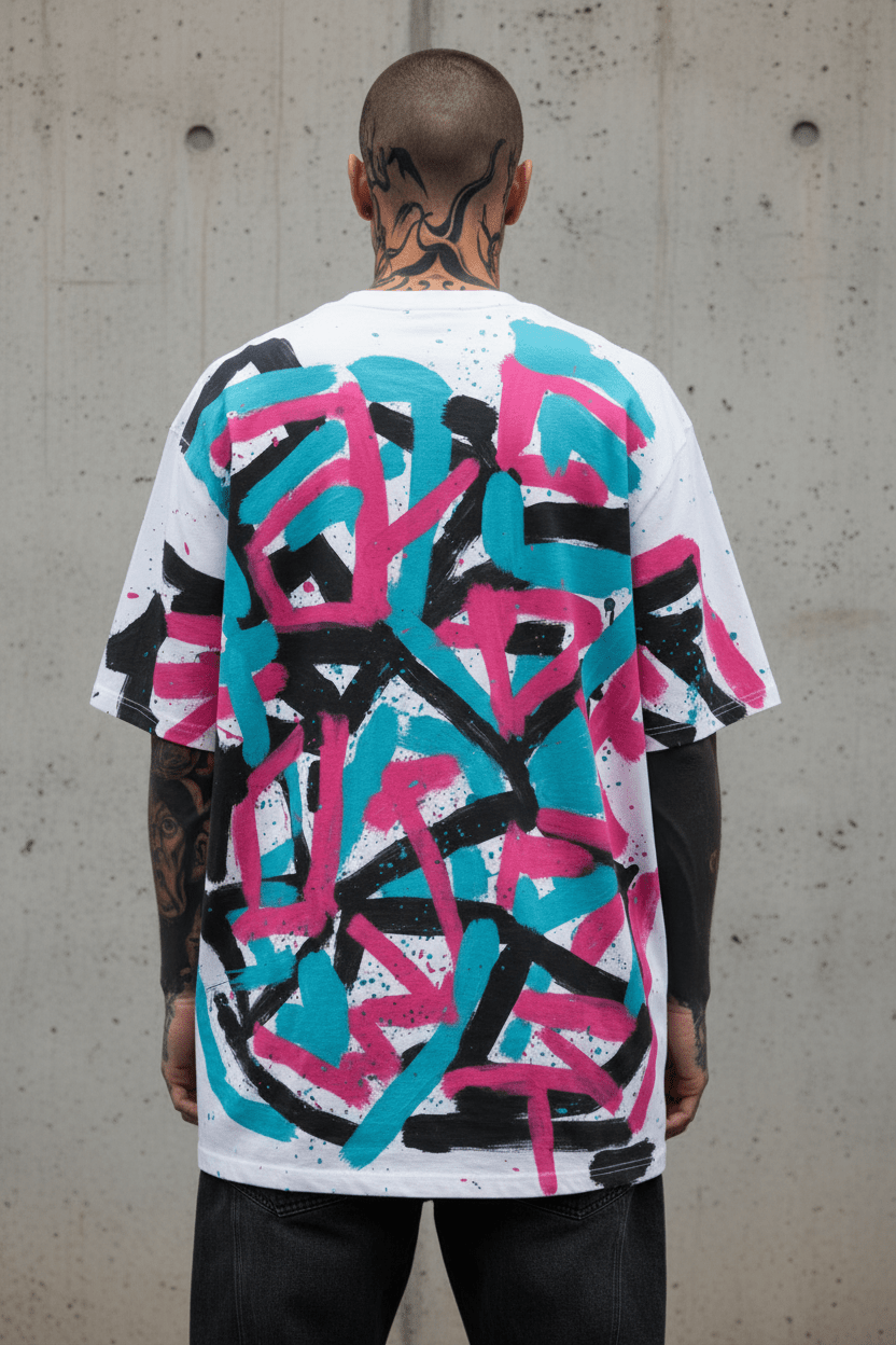 ★ UNIQUE Camiseta Oversize Núcleo Salvaje - CRYPTIC NINE WEAR SHOP